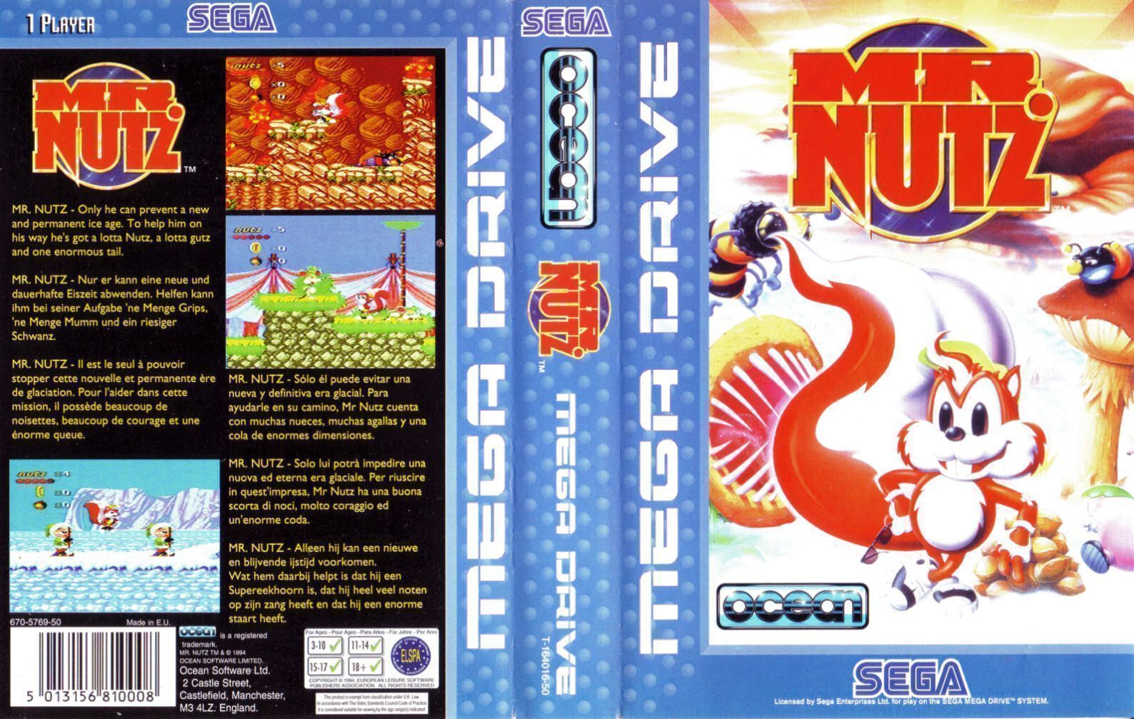 Mr. Nutz (Europe) Game Cover